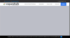 Desktop Screenshot of expandtalk.se